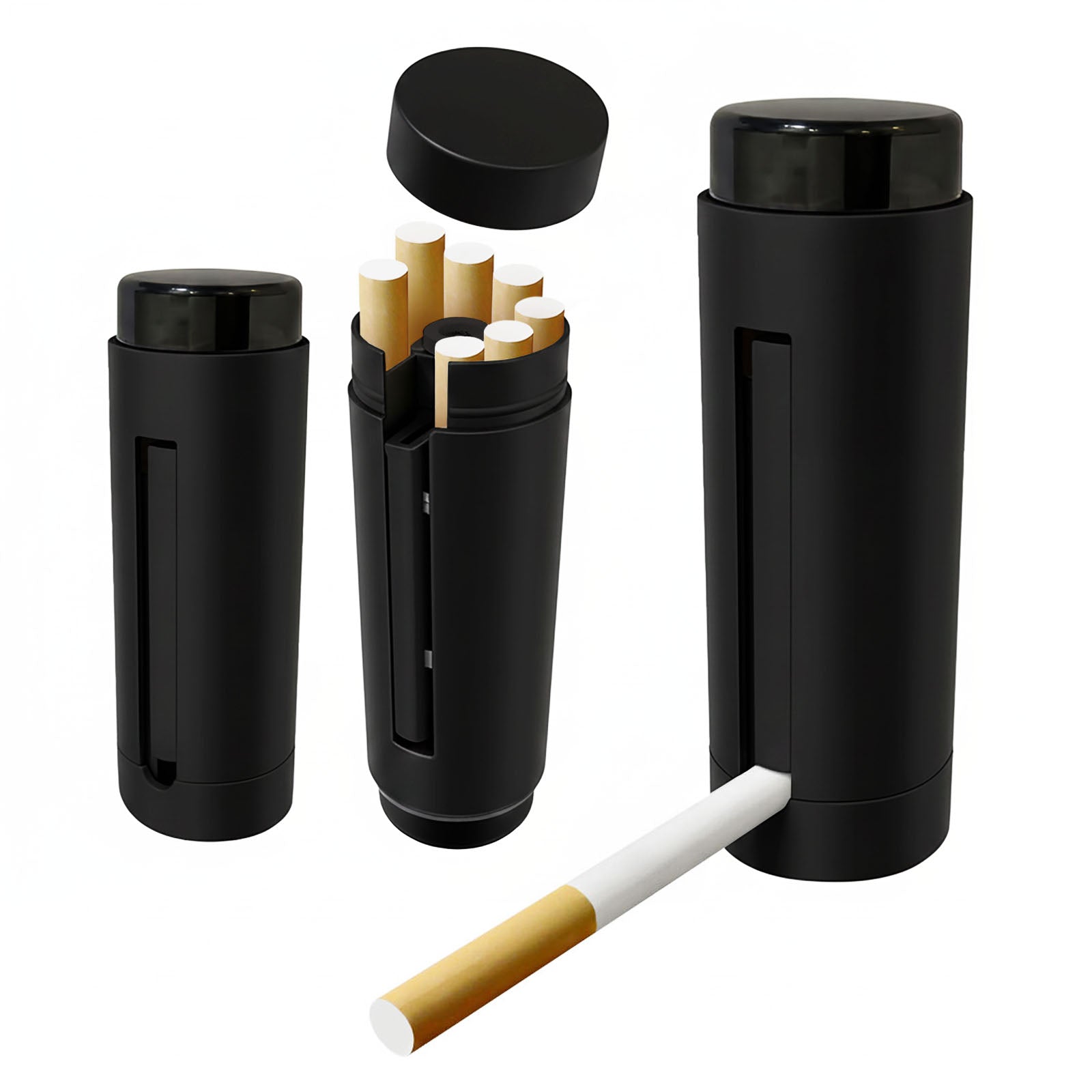 One-Press Pop-Up Cigarette Case