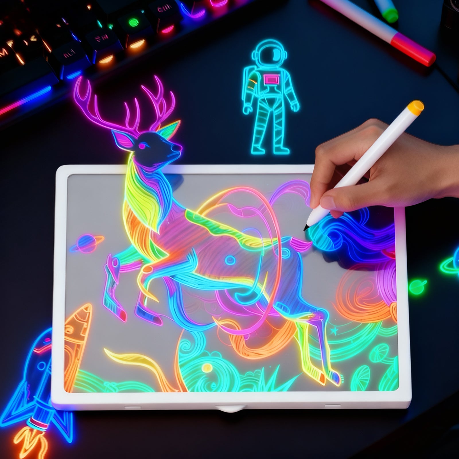Infinity Mirror Drawing Board