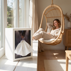 LED Skirt Tissue Box