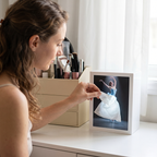 LED Skirt Tissue Box