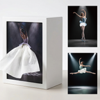 LED Skirt Tissue Box